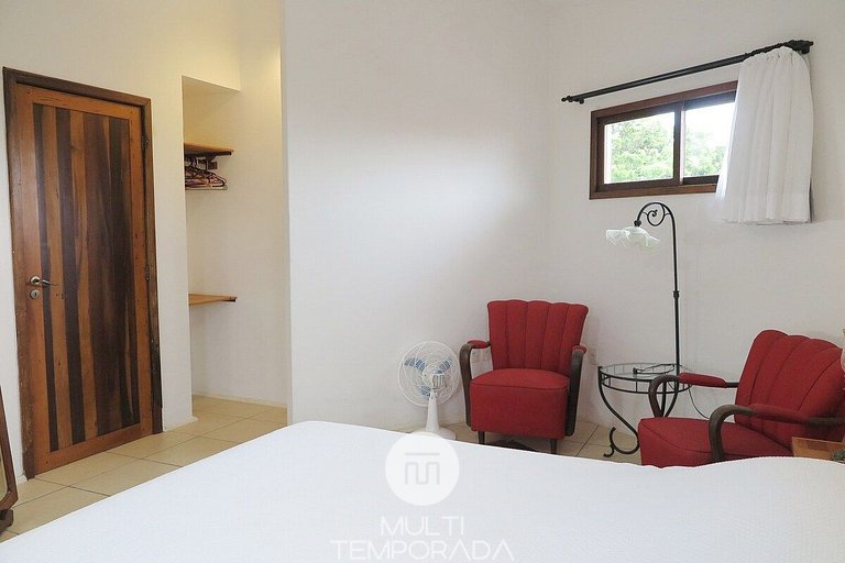 Pousart Floripa - Suíte Vermelha