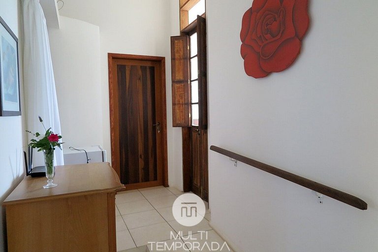 Pousart Floripa - Suíte Vermelha