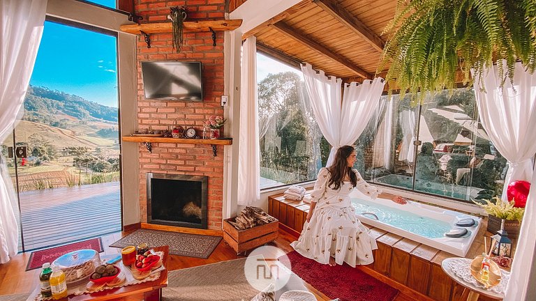 Chalet path of the sun - 1 - with Jacuzzi and Fireplace