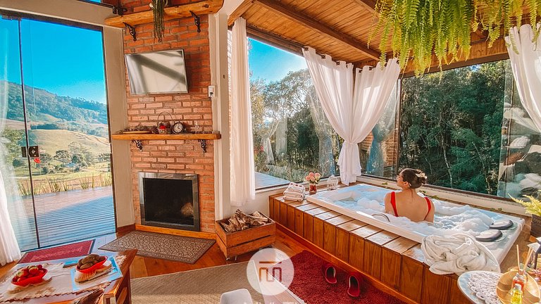 Chalet path of the sun - 1 - with Jacuzzi and Fireplace