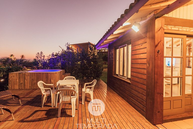 Apus - Chalé Premium com Jacuzzi de Hidromassagem