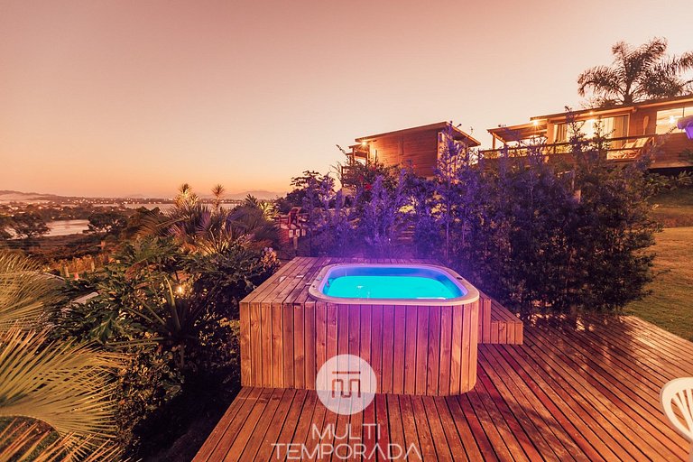 Apus - Chalé Premium com Jacuzzi de Hidromassagem
