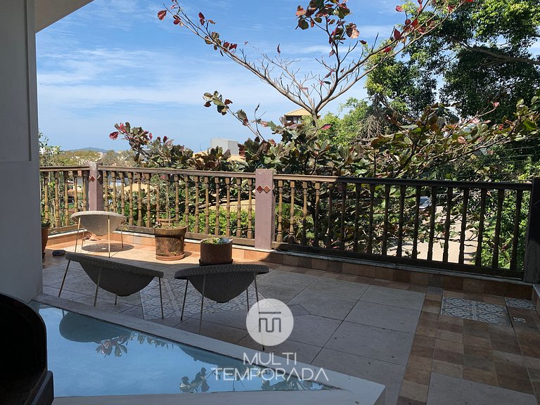 Pousart Floripa - Quarto Laranja