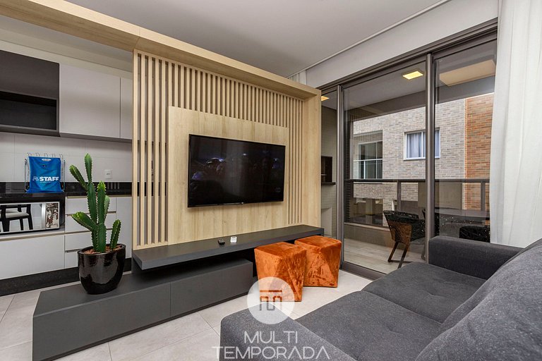 Porto Madero 204 - Apartamento a 250 metros da praia de Bomb