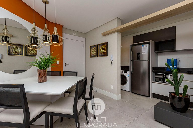Porto Madero 204 - Apartamento a 250 metros da praia de Bomb