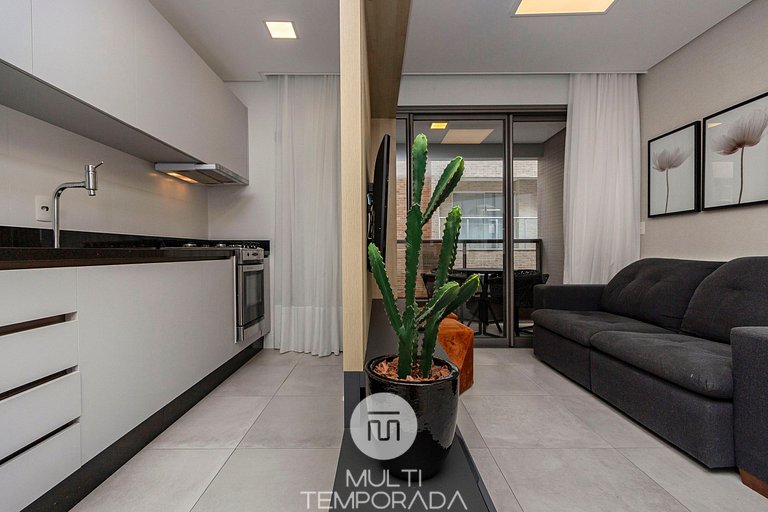 Porto Madero 204 - Apartamento a 250 metros da praia de Bomb