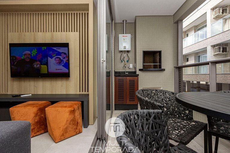 Porto Madero 204 - Apartamento a 250 metros da praia de Bomb