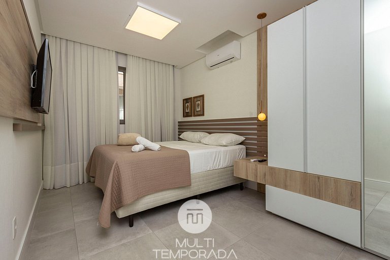 Porto Madero 204 - Apartamento a 250 metros da praia de Bomb
