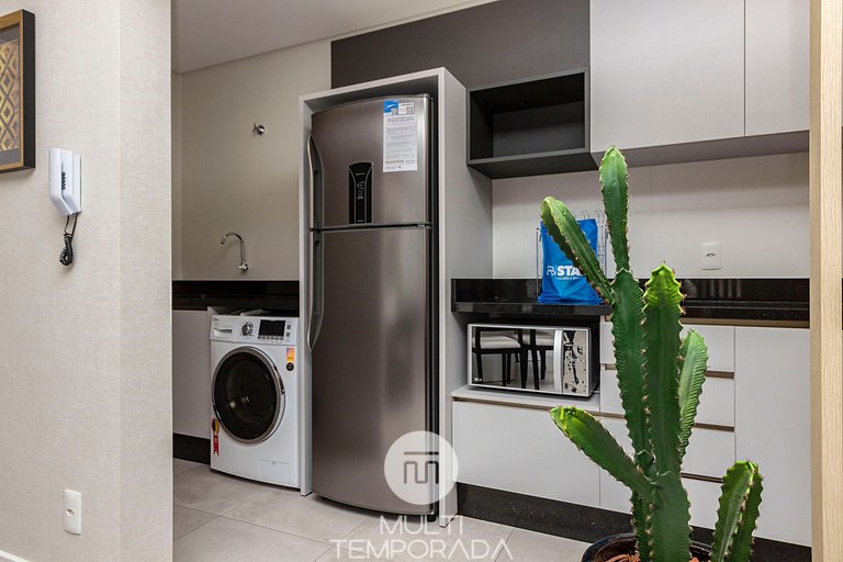Porto Madero 204 – Apartamento Moderno em Condomínio com Pis