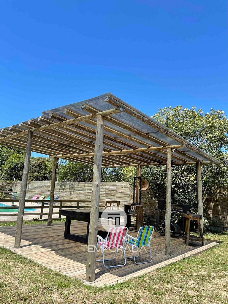 Ap Térreo com Piscina - Pantai Village - Rosa
