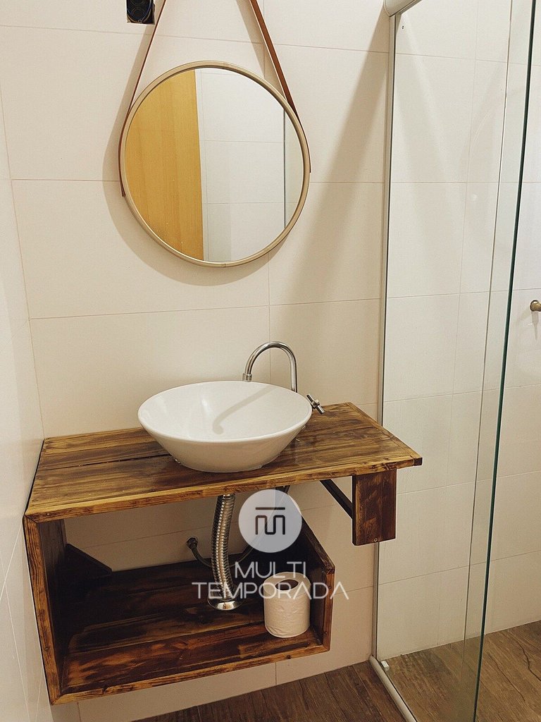 Ap Térreo com Piscina - Pantai Village - Rosa