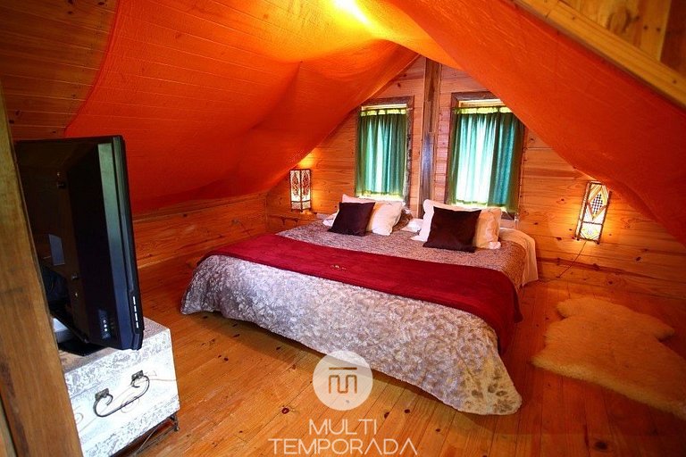 Tienda de la Luna: ¡bañera con hidromasaje y vista especial!