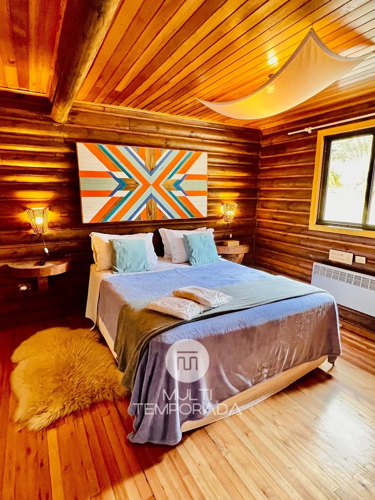 Cabin O Tambor: bathtub for 2 people
