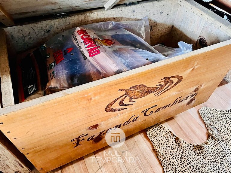 Cabana O Tambor: banheira para 2 pessoas