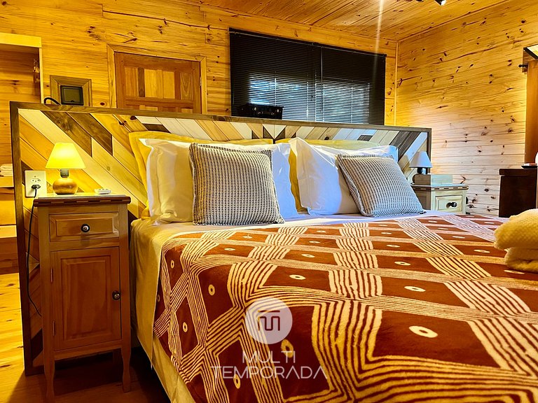 Ritos Cabin: Bathtub for 2 people and beautiful view!