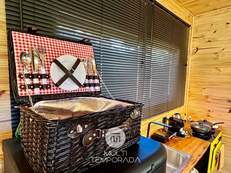 Cabana Ritos: Banheira p/ 2 pessoas e vista linda!