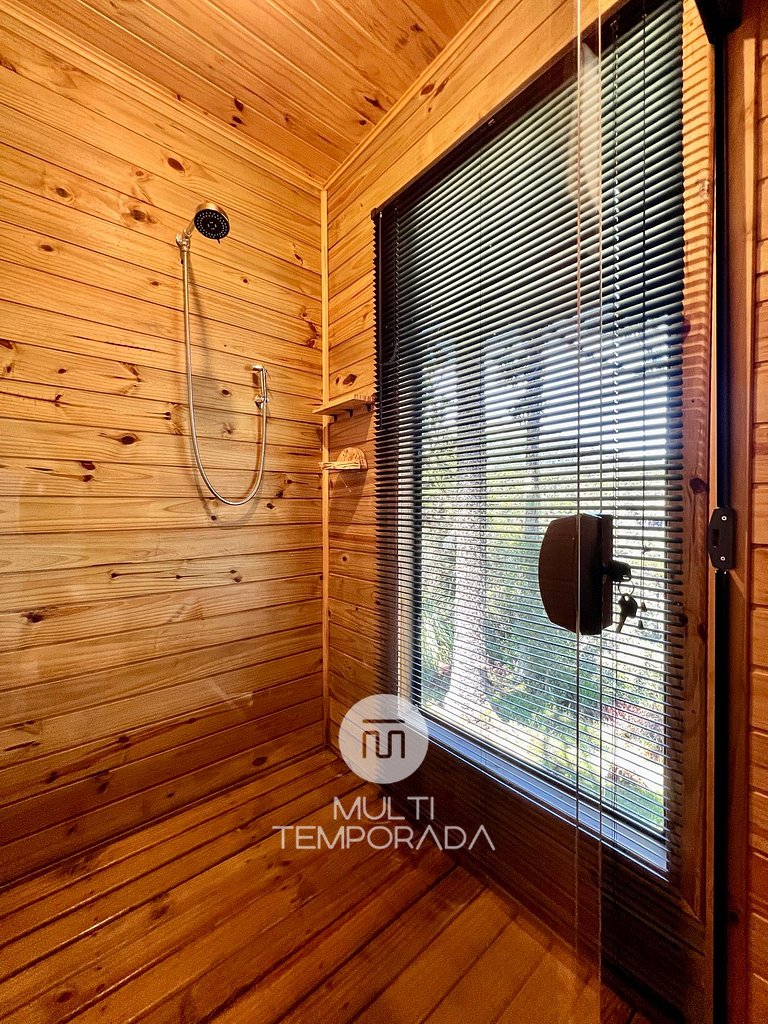 Ritos Cabin: Bathtub for 2 people and beautiful view!