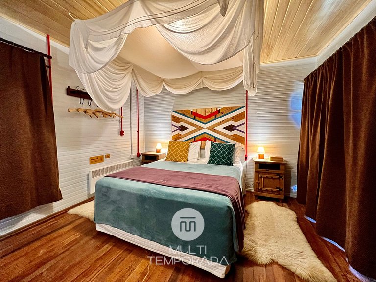 Cabin O Cachimbo: steam sauna and vertical hydro!