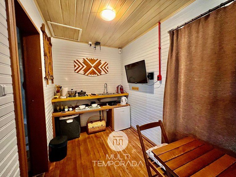 Cabin O Cachimbo: steam sauna and vertical hydro!