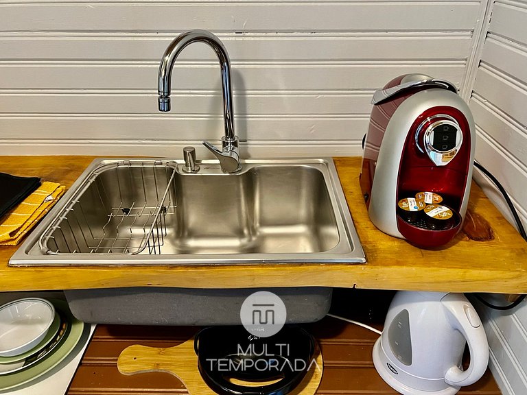 Cabana O Cachimbo: sauna a vapor e hidro vertical!