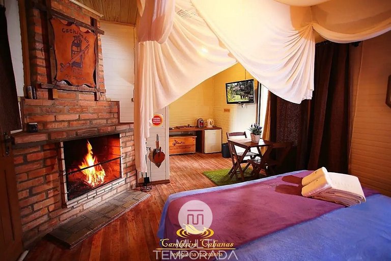 Cabin O Cachimbo: steam sauna and vertical hydro!