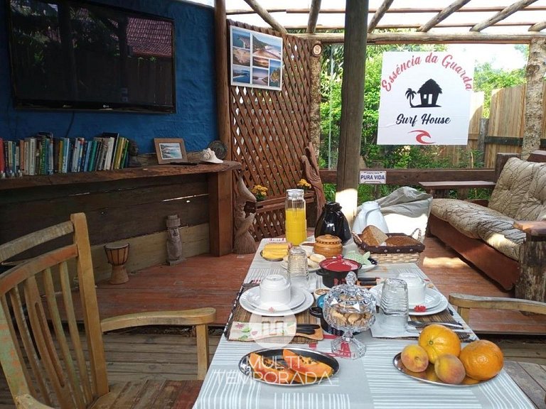 Suíte 1 - Essência da Guarda Surf House