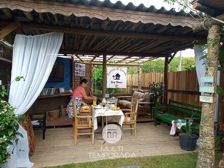 Suíte 2 - Essência da Guarda Surf House