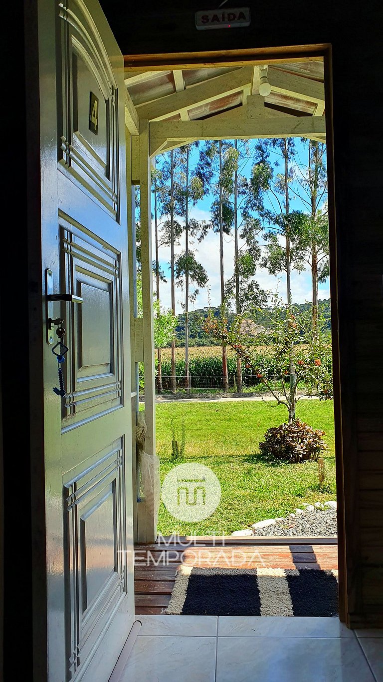 Pousada Mato Verde - Chalé Amarelo - Vista Lago