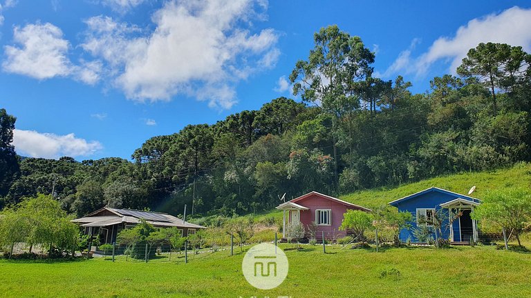 Pousada Mato Verde - Chalé Rosa - Vista pro Lago