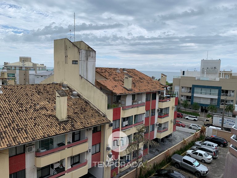 Apartamento com Vista do Mar em Residencial com Piscina