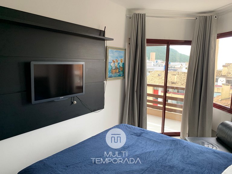 Apartamento com Vista do Mar em Residencial com Piscina