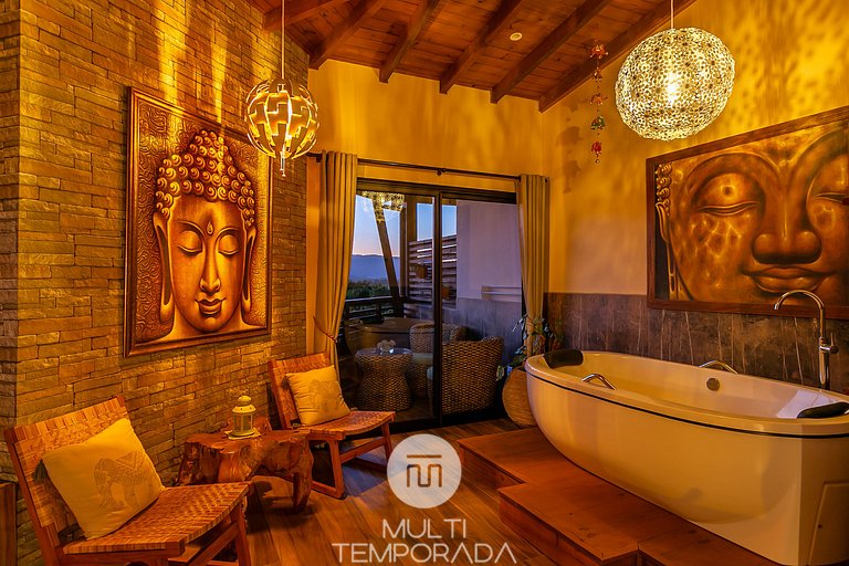 Suíte c/ Banheira Shiva Boutique Hotel - Rosa