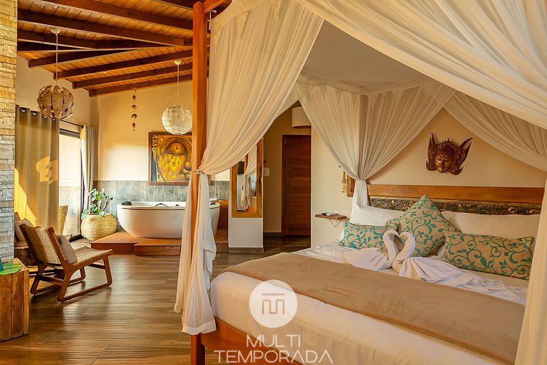 Suíte c/ Banheira Shiva Boutique Hotel - Rosa