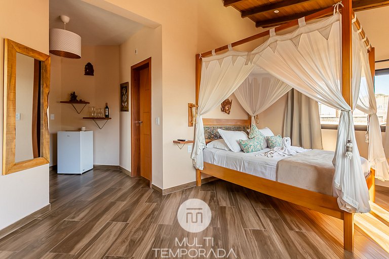 Suíte c/ Banheira Shiva Boutique Hotel - Rosa