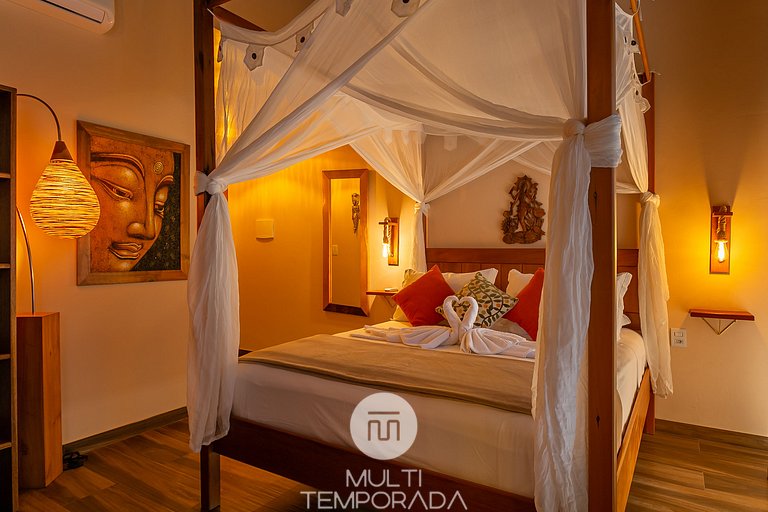Suíte Lotus c/ Banheira - Shiva Boutique Hotel