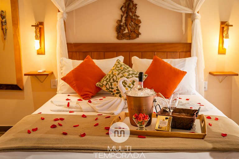 Suíte Lotus c/ Banheira - Shiva Boutique Hotel