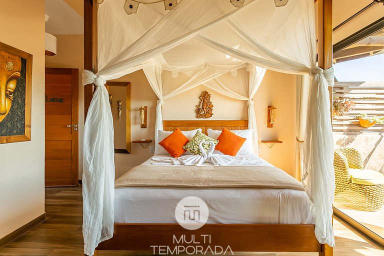 Suíte Lotus c/ Banheira - Shiva Boutique Hotel