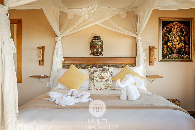 Suíte Ganesh c/ Banheira - Shiva Boutique Hotel