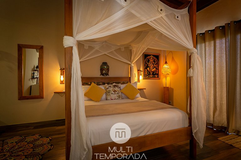 Suíte Ganesh c/ Banheira - Shiva Boutique Hotel