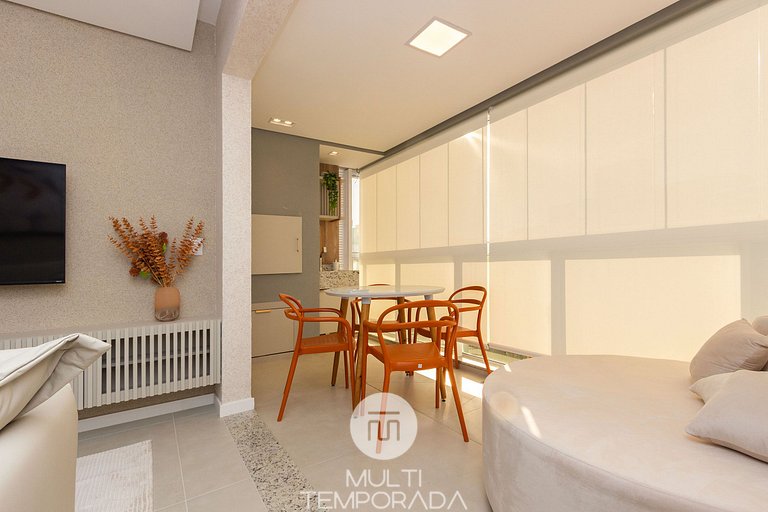 Caraíbas 201 – Lindíssimo Apartamento em Canto Grande, a 120