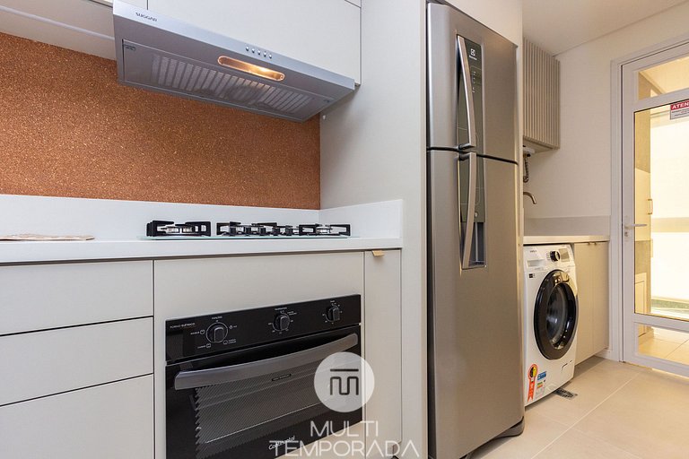 Caraíbas 201 – Lindíssimo Apartamento em Canto Grande, a 120