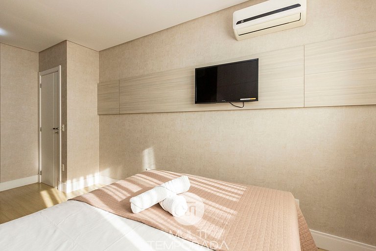 Boulevard 224D - Excelente apartamento em condomínio de luxo