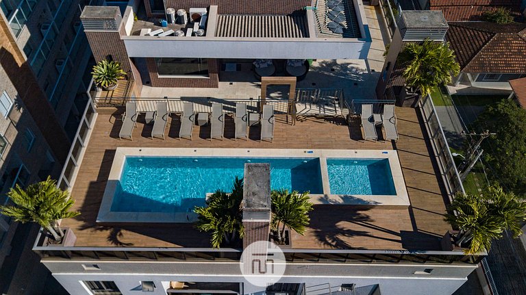 Porto Madero 305 - Edifício com Lazer no Rooftop para até 7