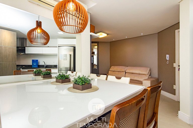 Boulevard 121D - Excelente apartamento em condomínio de luxo