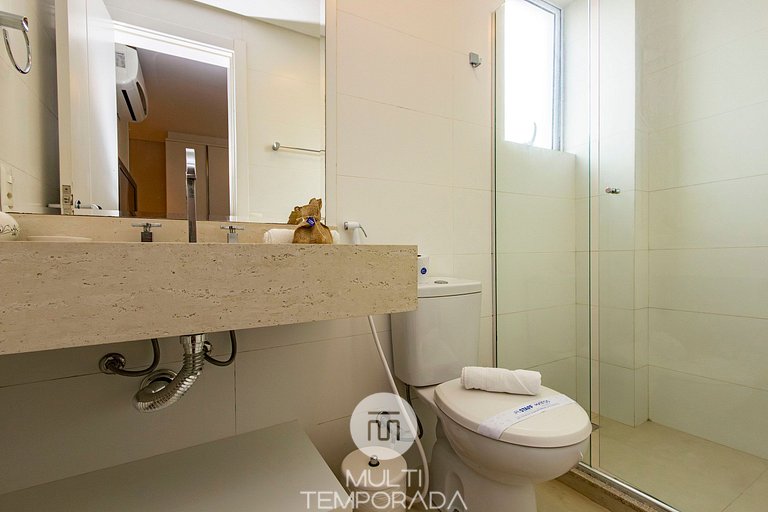 Boulevard 121D - Excelente apartamento em condomínio de luxo