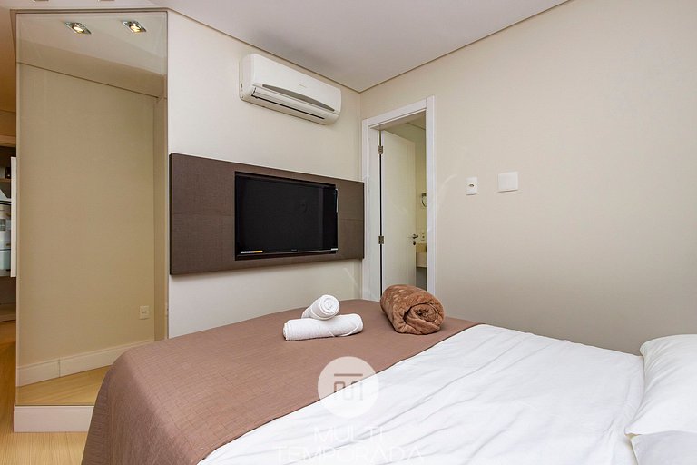 Boulevard 121D - Excelente apartamento em condomínio de luxo