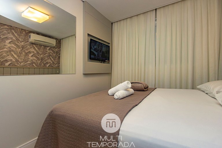 Boulevard 121D - Excelente apartamento em condomínio de luxo