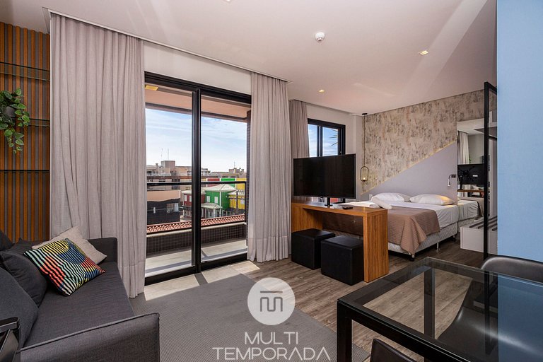 Aion Suites 205 – Lindo apartamento com Vista para o Mar, a