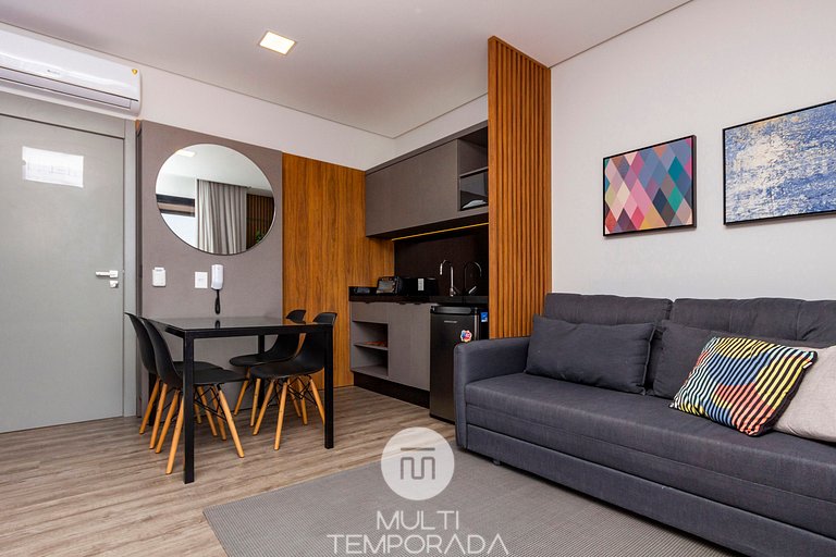 Aion Suites 205 – Lindo apartamento com Vista para o Mar, a