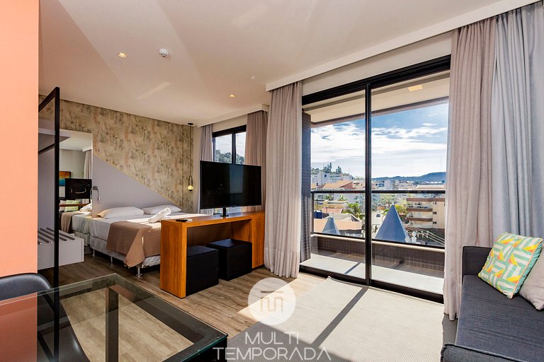 Aion Suites 302 – Lindo apartamento com Vista para o Mar, a